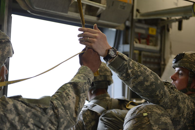 Unhooking static lines……… An essay by William Marshall